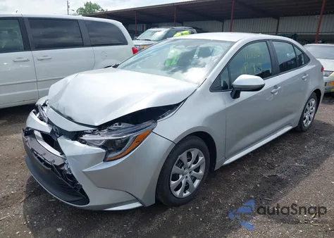2025 Toyota Corolla Le from USA, damaged, VIN 5YFB4MDE7SP273892